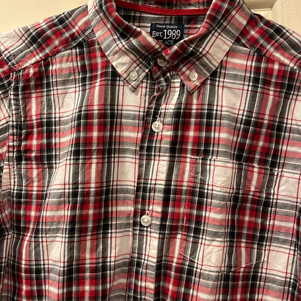 Red and white long sleeve shirt Children’s Place